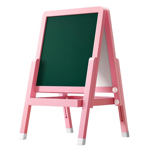 Kinder-Staffelei, faltbares stehendes Mal- und Zeichenbrett für Kleinkinder, verstellbare Höhe, doppelseitiges magnetisches Whiteboard & Kreidetafel, Doodle Pad mit bemalter Schriftrolle für Zuhause Kinder-Staffelei, faltbares stehendes Mal- und Zeichenbrett für Kleinkinder, verstellbare Höhe, doppelseitiges magnetisches Whiteboard & Kreidetafel, Doodle Pad mit bemalter Schriftrolle für Zuhause von Generisch