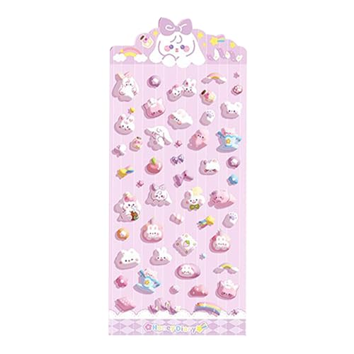 Kinder Sticker - Niedlicher Sticker Für Wasserflasche,Deko Scrapbooking Aufkleberbogen für Notizbuch Kinderparty Mädchen Halloween Weihnachten Kinder Sticker - Niedlicher Sticker Für Wasserflasche,Deko Scrapbooking Aufkleberbogen für Notizbuch Kinderparty Mädchen Halloween Weihnachten von Generisch