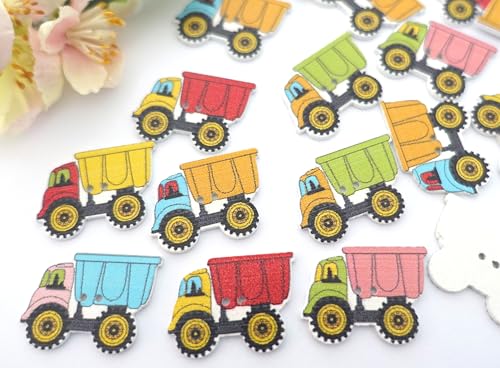 Apfelblüte | Knöpfe 30x21 mm Kipper Baumaschine Baufahrzeug bunt Holz 6 Stück 2 Loch Holzknöpfe Dekoknöpfe Knopf Kinderknöpfe Kinder lackiert Jungen Buben Baustellenfahrzeug Apfelblüte | Knöpfe 30x21 mm Kipper Baumaschine Baufahrzeug bunt Holz 6 Stück 2 Loch Holzknöpfe Dekoknöpfe Knopf Kinderknöpfe Kinder lackiert Jungen Buben Baustellenfahrzeug von Generisch