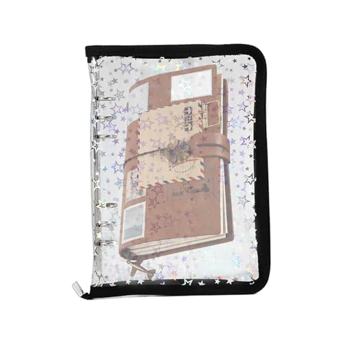 Klare Heftermappe Für Schule Wiederverwendbar,Aufkleber Sammelbuch - Sticker-Sammelalbum Für Schüler Lehrer Projektmanager Klare Heftermappe Für Schule Wiederverwendbar,Aufkleber Sammelbuch - Sticker-Sammelalbum Für Schüler Lehrer Projektmanager von Generisch