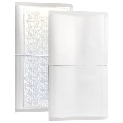 Klebeband-Organizer, großes Aufbewahrungsalbum für Bastel- und Planerbänder, transparente Hüllen, Display-Sammlung, 2 Stück von Generisch