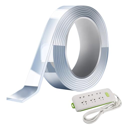 Klebeband doppelseitig - zweiseitiges Klebeband, Doppelklebeband | Nano Tape Doppelseitiger Tap | Hochviskosität Traaceless Aufkleber Magie Super starke schwarze Technologie Erklären Sie Viskose Wandt Klebeband doppelseitig - zweiseitiges Klebeband, Doppelklebeband | Nano Tape Doppelseitiger Tap | Hochviskosität Traaceless Aufkleber Magie Super starke schwarze Technologie Erklären Sie Viskose Wandt von Generisch