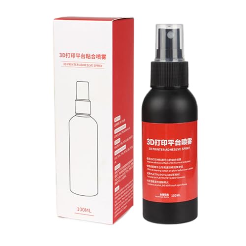 Klebstoff Für 3D Druckerbett - 100ml Bauplatte Kleber Spray | Langlebiger Sprühkleber Für 3D Druck Modellfixierung Und Pflege von Generisch