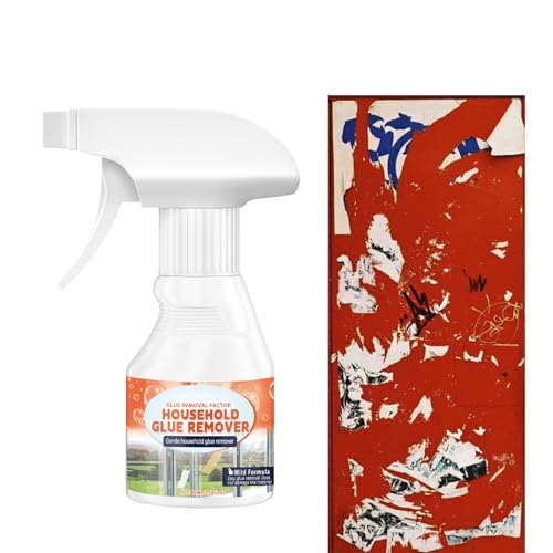 Klebstoffentferner | Etikettenlöser - 100ml Für Tür Boden Fliesen Möbel Spiegel Wand von Generisch