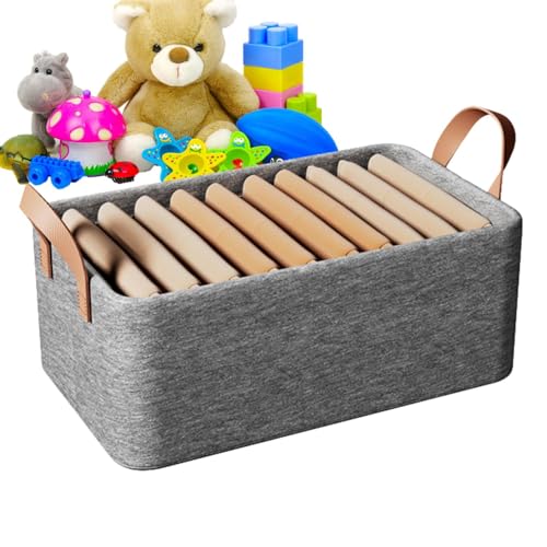 Kleider-Organizer – Schrank-Schubladen-Organizer, verstellbare Stoff-Aufbewahrungskörbe mit 2 Griffen, faltbarer mehrteiliger Organizer für T-Shirts, Hosen, Pullover, atmungsaktive Kommoden-Trennwände Kleider-Organizer – Schrank-Schubladen-Organizer, verstellbare Stoff-Aufbewahrungskörbe mit 2 Griffen, faltbarer mehrteiliger Organizer für T-Shirts, Hosen, Pullover, atmungsaktive Kommoden-Trennwände von Generisch