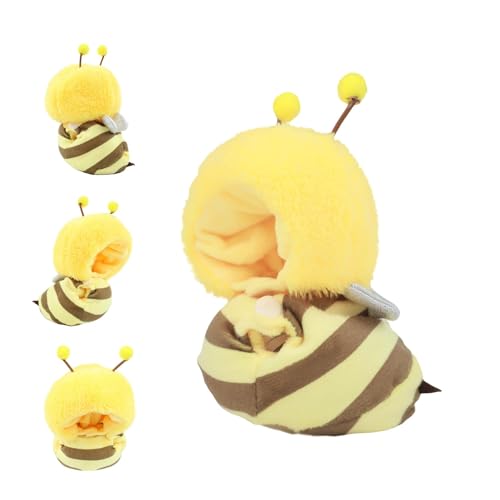 Kleidung für 17 cm große Accessoires, Anzug, niedliche Kleidung für Puppen, Tierstil-Outfits (keine Puppe) (Biene) von Generisch