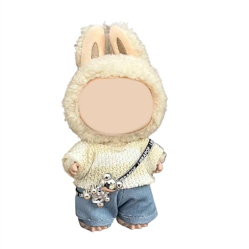 Kleidung geeignet für 17 cm große Puppenkleidung, Puppenkleid-Zubehör mit Hose, Rock, Riemen, Hose, Puppen-Outfit, geeignet für 17 cm große Puppe, weiche Kleidung, Ersatz Kleidung geeignet für 17 cm große Puppenkleidung, Puppenkleid-Zubehör mit Hose, Rock, Riemen, Hose, Puppen-Outfit, geeignet für 17 cm große Puppe, weiche Kleidung, Ersatz von Generisch