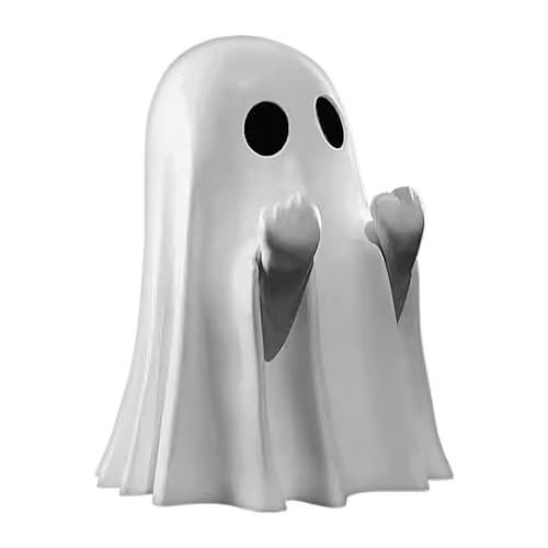 Kleine Geisterfigur | Geist Skulptur | Gruselige Deko Für Tisch Zuhause Wohnzimmer Indoor Party Dekoration Festliche Halloween Atmosphäre von Generisch