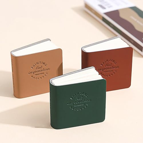 Kleine Kunst-Skizzenbücher, 3 Stück, Mini-Aquarell-Skizzenbuch, tragbares Reisetaschen-Skizzenbuch, Hardcover, Miniatur-Tagebuch, Notizbuch für Schule, Arbeit Kleine Kunst-Skizzenbücher, 3 Stück, Mini-Aquarell-Skizzenbuch, tragbares Reisetaschen-Skizzenbuch, Hardcover, Miniatur-Tagebuch, Notizbuch für Schule, Arbeit von Generisch