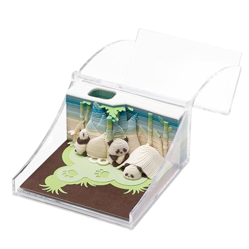 Kleine Notizblöcke, Panda Thema Memo Pad, Papier Skulptur Notizblöcke, Antihaft Tear Away Notizblock, Lesezeichen mit Stifthalter, Tragbare Panda Memo Blöcke, Panda Thema Papier Notizblock, Skulptur Kleine Notizblöcke, Panda Thema Memo Pad, Papier Skulptur Notizblöcke, Antihaft Tear Away Notizblock, Lesezeichen mit Stifthalter, Tragbare Panda Memo Blöcke, Panda Thema Papier Notizblock, Skulptur von Generisch