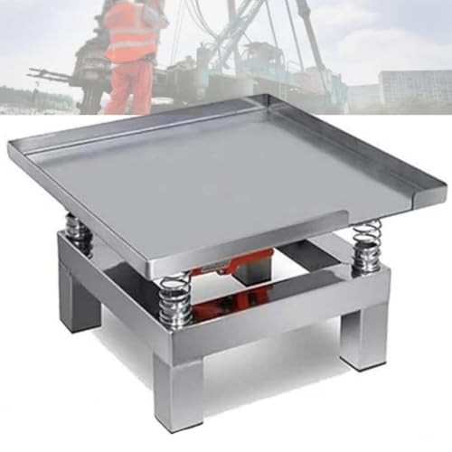Kleiner Betonrüttler - Vibrationsprüfblock 35x35 cm aus Edelstahl, 3000 U/min Kleiner Betonrüttler - Vibrationsprüfblock 35x35 cm aus Edelstahl, 3000 U/min von Generisch