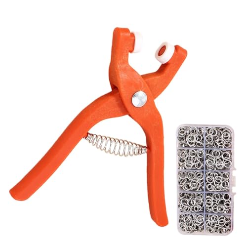 Klick-Einstellwerkzeug-Set – Metalldruckknöpfe, Montageset mit Metalldruckknöpfen | Nähwerkzeug mit ergonomischem Griff 5,91 x 3 von Generisch