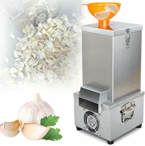 Knoblauchschälmaschine, mit Trichter, 25 kg/h, elektrische Knoblauchtrennmaschine für gewerbliche Küche und Restaurant von Generisch