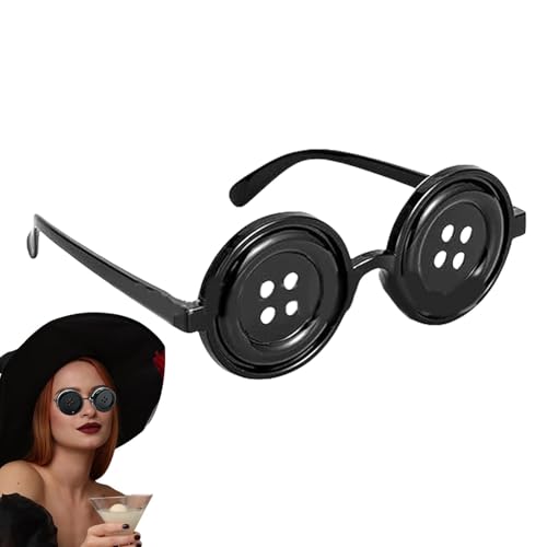 Knopfbrille, Film-Knopfbrille, Rollenspielbrille, Fotografie-Requisiten, Kleines Zubehör Für Halloween-Kostüme, Lustige Knopfbrille Für Halloween-Kostüm-Partydekorationen Lustige Verkleidungsbrille Knopfbrille, Film-Knopfbrille, Rollenspielbrille, Fotografie-Requisiten, Kleines Zubehör Für Halloween-Kostüme, Lustige Knopfbrille Für Halloween-Kostüm-Partydekorationen Lustige Verkleidungsbrille von Generisch