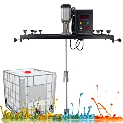 Kommerzieller elektrischer Farbmischer, 980 W Hochleistungs-Tankrührmaschine mit Stützaufhänger, für Tinten- und Farbrührung Kommerzieller elektrischer Farbmischer, 980 W Hochleistungs-Tankrührmaschine mit Stützaufhänger, für Tinten- und Farbrührung von Generisch