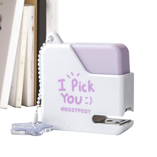 Kompakter Hefter, Hefter | Schreibtischhefter mit Heftklammer,Multifunktionales Hefter-Set für Schüler, Miniatur-Schulbedarf, Arbeitsplatz-Schreibtisch-Zubehör Kompakter Hefter, Hefter | Schreibtischhefter mit Heftklammer,Multifunktionales Hefter-Set für Schüler, Miniatur-Schulbedarf, Arbeitsplatz-Schreibtisch-Zubehör von Generisch