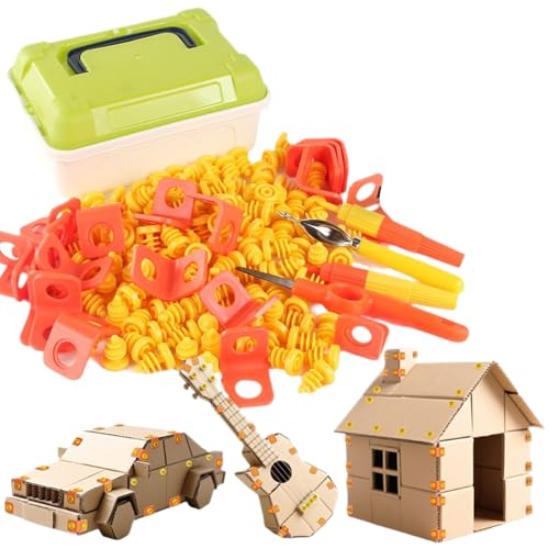 Konstruktions Set | enschneider Werkzeug für Kinder - Lernspielzeug Bastelset für Vorschule Kindergarten Zuhause Homeschool Reisen Konstruktions Set | enschneider Werkzeug für Kinder - Lernspielzeug Bastelset für Vorschule Kindergarten Zuhause Homeschool Reisen von Generisch