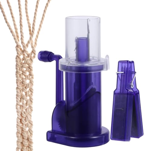 Kordel-Strickmaschine, handgekröpftes Webwerkzeug, kompakter Garnspinner, einfach für Schmuck, 1 Set rosa, für Armbänder, Fußkettchen, Schlüsselanhänger, Frauen-Enthusiasten Kordel-Strickmaschine, handgekröpftes Webwerkzeug, kompakter Garnspinner, einfach für Schmuck, 1 Set rosa, für Armbänder, Fußkettchen, Schlüsselanhänger, Frauen-Enthusiasten von Generisch