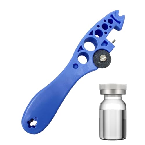 Krankenschwester Ampullenbrecher - Medizinischer Flaschenöffner, Multifunktionales Schneidegerät | Ergonomisches Ampullenöffnerwerkzeug mit rutschfestem Griff, langlebiger Glasschneider für von Generisch