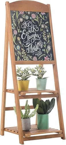 Kreidetafel-Staffelei – Memoboard aus Holz mit A-Rahmen für den Innen- und Außenbereich, freistehender Vintage-Ständer für Restaurant, Bar, Hochzeit und Gehweg-Schild Kreidetafel-Staffelei – Memoboard aus Holz mit A-Rahmen für den Innen- und Außenbereich, freistehender Vintage-Ständer für Restaurant, Bar, Hochzeit und Gehweg-Schild von Generisch