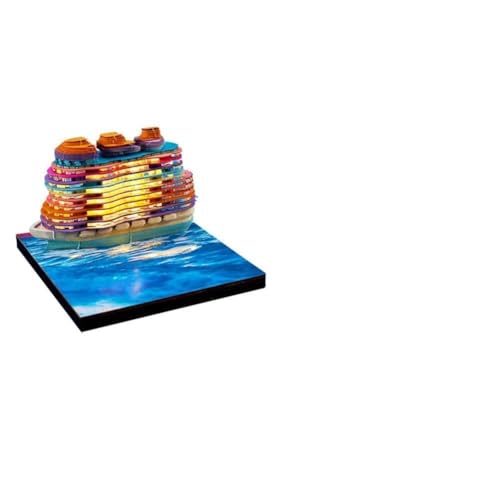 Kreuzfahrtpapier-Schnitzerei-Haftnotizen – 3D-Business-Souvenirs, einzigartige Geschenke von Generisch