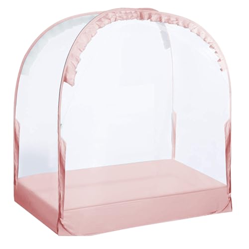 Krippenzelt – Netz- für Babybett, 70 x 130 x 140 cm, atmungsaktiver Bezug, um das Herausklettern des Babys zu verhindern, Netzstoff-Pop-Up-Bettschutz für Kleinkinder, Kinder, Kinderzimmer Krippenzelt – Netz- für Babybett, 70 x 130 x 140 cm, atmungsaktiver Bezug, um das Herausklettern des Babys zu verhindern, Netzstoff-Pop-Up-Bettschutz für Kleinkinder, Kinder, Kinderzimmer von Generisch