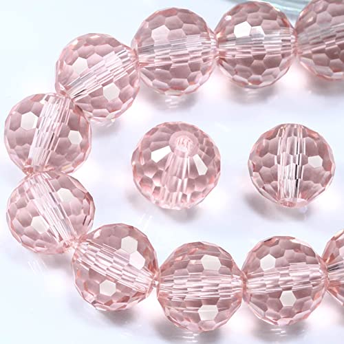 Kristall-Glasperlen, facettierte Rondelle, Abstandshalter für Schmuckherstellung, Handwerk, Armband, Windspiele, Sonnenfänger, lose Edelsteine, 8 mm, 100 Stück von Generisch