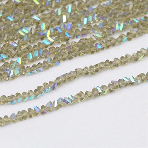 Kristallglas-Abstandshalter für selbstgemachten Schmuck, Armbänder und Ohrringe, 4 mm Kristallglas-Abstandshalter für selbstgemachten Schmuck, Armbänder und Ohrringe, 4 mm von Generisch