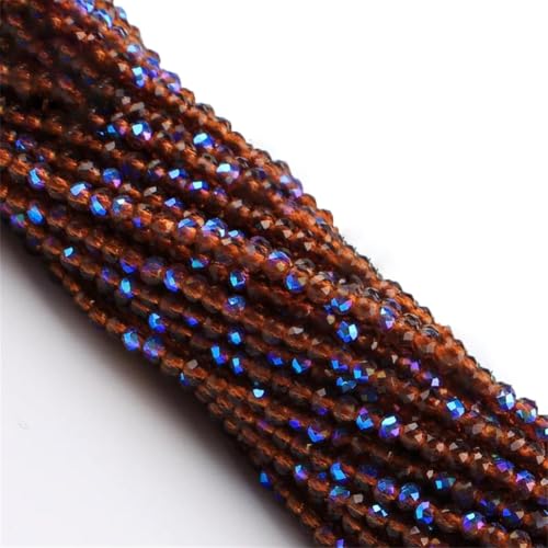 Kristallglasperlen für Schmuckherstellung, Armband-Zubehör, 2 mm/3 mm, 5 Stränge Kristallglasperlen für Schmuckherstellung, Armband-Zubehör, 2 mm/3 mm, 5 Stränge von Generisch