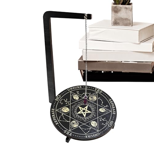Kristallhalter | Anhänger Hexen Deko Halter - Holzregal Design Für Schmuck Dekoration Halskette Anhänger Zuhause Tisch Kristallhalter | Anhänger Hexen Deko Halter - Holzregal Design Für Schmuck Dekoration Halskette Anhänger Zuhause Tisch von Generisch
