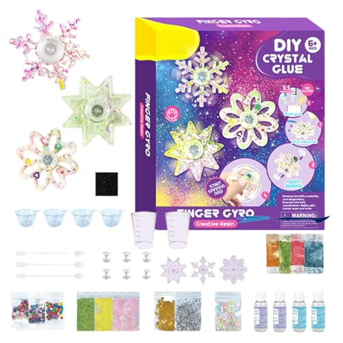 Kristallkleber Kit, Kristallklebermalerei,Kristallklebermalerei Kit | Lustiges kreatives Spielzeug für Anfänger Mädchen Bildungshandwerks -Kit Geburtstag Weihnachten Thanksgiving von Generisch