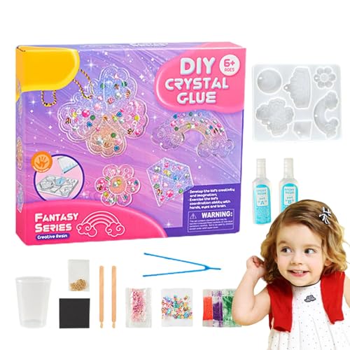 Kristallkleber Kit, Kristallklebermalerei - No-Back-Kristallklebermalerei - Lustige kreative pädagogische interaktive Spielzeug für Anfänger Mädchen Geburtstag Weihnachten Kristallkleber Kit, Kristallklebermalerei - No-Back-Kristallklebermalerei - Lustige kreative pädagogische interaktive Spielzeug für Anfänger Mädchen Geburtstag Weihnachten von Generisch