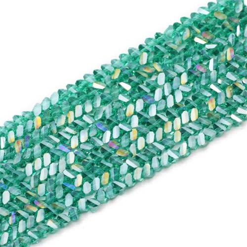 Kristallperlen, 6 mm, 90 Stück, lose Glasperlen für DIY-Schmuck, Armbandherstellung, Zubehör von Generisch