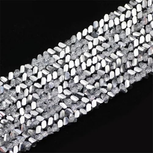 Kristallperlen, 6 mm, 90 Stück, lose Glasperlen für DIY-Schmuck, Armbandherstellung, Zubehör von Generisch