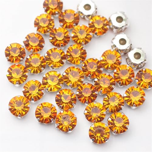 Kristallstrass-Perlen zum Aufnähen, 3 - 8 mm, für Stoff, Kleidung, Handwerk, Schmuck, 50 Stück Kristallstrass-Perlen zum Aufnähen, 3 - 8 mm, für Stoff, Kleidung, Handwerk, Schmuck, 50 Stück von Generisch