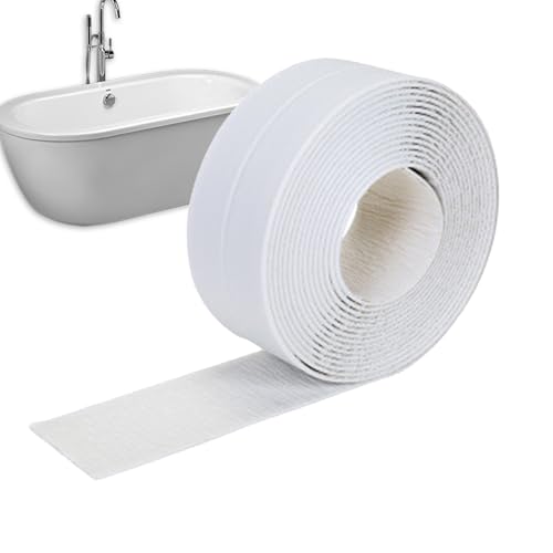 Küchendeckelband - wasserdichte Lückenstreifen, Wand Eckversiegelung | Klebeband, Küchendichtungsband für Waschbeckenkante, wasserdichtes Klebstoffstreifen für Arbeitsplatten, hitzebeständige Küchensp von Generisch