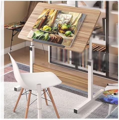 Künstler-Zeichentisch, extra groß, neigbar, höhenverstellbar, für Studio, Kunst, Handwerk und Schreiben von Generisch