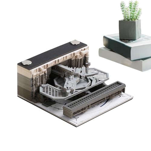 Künstlerischer 3D-Notizblock, Papier-Offenbarung, zum Abreißen, Schnitzen, Kunst, Notizblock, Skulptur, Dekoration, exquisite Postnotizen für Tisch, Schlafzimmer, Arbeitszimmer Künstlerischer 3D-Notizblock, Papier-Offenbarung, zum Abreißen, Schnitzen, Kunst, Notizblock, Skulptur, Dekoration, exquisite Postnotizen für Tisch, Schlafzimmer, Arbeitszimmer von Generisch