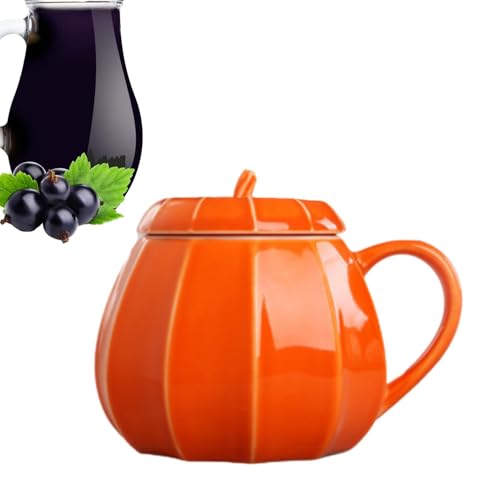 Kürbisbecher | Kürbisförmige Tasse | Keramikbehälter Wasserdekoration für Thanksgiving Herbst Ernte Familie Frauen Männer Geburtstag Party Versorgung Kürbisbecher | Kürbisförmige Tasse | Keramikbehälter Wasserdekoration für Thanksgiving Herbst Ernte Familie Frauen Männer Geburtstag Party Versorgung von Generisch