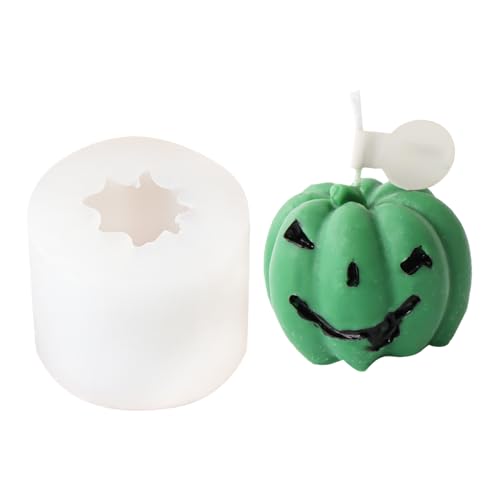 Kürbisform,Silicone Kürbisformen Halloween Bastelwerkzeug - Bastelbedarf Für Halloween Dekoration Mit Epoxy Für Feiertage Thanksgiving von Generisch