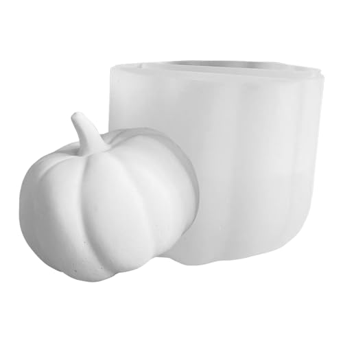 Kürbisharzform Set - Kürbishorn -Silikon -Fondantformen | Halloween Kürbisse Kerzenformen | Dekoratives Ornament Klebstoffgusswerkzeug für Resiin -Ton - -Seifenschokoladenhandwerk und Backen von Generisch