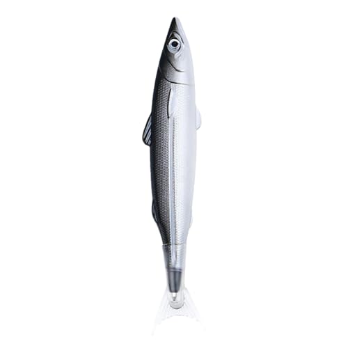 Kugelschreiber in Fischform, Fischstift zum Schreiben | Realistische Dekoration von Fischen, Kugelschreiber mit schwarzer Tinte und Meerestieren, Fischdekorationen, niedlich von Generisch