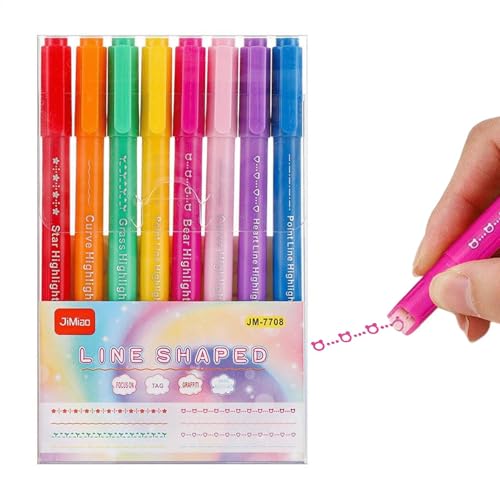 Kunstkurven-Textmarker, lebendige bunte Marker, Präzisionskunstbedarf, kreativer Kurven-Textmarker, fette Hervorhebungsmarker, künstlerische Zeichenwerkzeuge, Textmarker mit feiner Spitze Kunstkurven-Textmarker, lebendige bunte Marker, Präzisionskunstbedarf, kreativer Kurven-Textmarker, fette Hervorhebungsmarker, künstlerische Zeichenwerkzeuge, Textmarker mit feiner Spitze von Generisch
