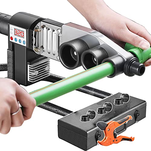 Kunststoffrohr-Schweißer-Kit mit Schere für PPR/PE/PP-Rohre, effiziente und langlebige Schweißlösung für Sanitär- und Bauprojekte Kunststoffrohr-Schweißer-Kit mit Schere für PPR/PE/PP-Rohre, effiziente und langlebige Schweißlösung für Sanitär- und Bauprojekte von Generisch