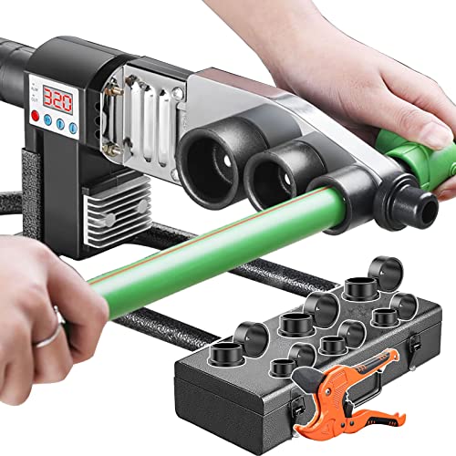 Kunststoffrohr-Schweißer-Kit mit Schere für PPR/PE/PP-Rohre, effiziente und langlebige Schweißlösung für Sanitär- und Bauprojekte Kunststoffrohr-Schweißer-Kit mit Schere für PPR/PE/PP-Rohre, effiziente und langlebige Schweißlösung für Sanitär- und Bauprojekte von Generisch
