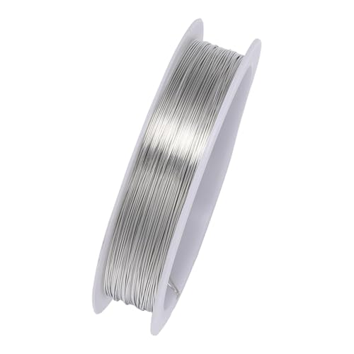 Kupfer-Schmuckdraht - 0,2 mm-1,0 mm Kupferdraht zum Handperlen,Hochtemperaturbeständiger -Widerstandsdraht,flexibler und langlebiger Schmuck-Kupferdraht, Kupferdraht zum Basteln für die Schm von Generisch