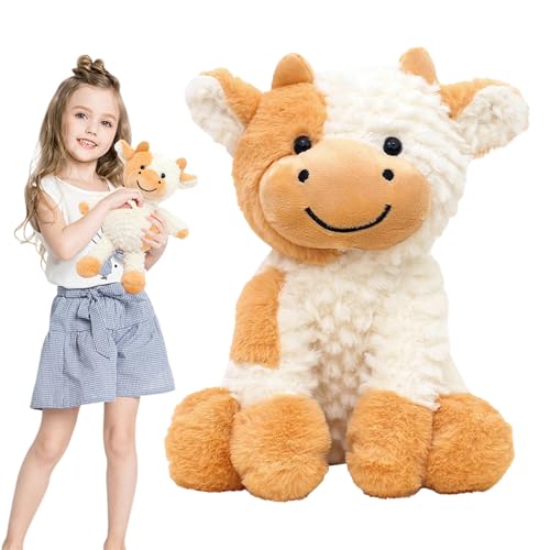 Kuscheltiere - - Kuh Stofftier - Plüsch-Kuhs-Spielzeug Als 30 cm Großes Weiches Geschenk Mit PP-Baumwollfüllung, Hochwertigem Plüschstoff, Kindersicher, Ideal Zu Geburtstagen Und Feiertagen Kuscheltiere - - Kuh Stofftier - Plüsch-Kuhs-Spielzeug Als 30 cm Großes Weiches Geschenk Mit PP-Baumwollfüllung, Hochwertigem Plüschstoff, Kindersicher, Ideal Zu Geburtstagen Und Feiertagen von Generisch
