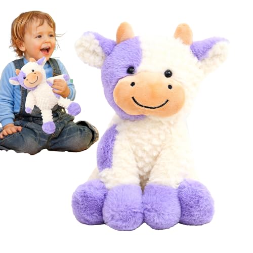 Kuscheltiere - - Kuh Stofftier - Plüsch-Kuhs-Spielzeug Als 30 cm Großes Weiches Geschenk Mit PP-Baumwollfüllung, Hochwertigem Plüschstoff, Kindersicher, Ideal Zu Geburtstagen Und Feiertagen Kuscheltiere - - Kuh Stofftier - Plüsch-Kuhs-Spielzeug Als 30 cm Großes Weiches Geschenk Mit PP-Baumwollfüllung, Hochwertigem Plüschstoff, Kindersicher, Ideal Zu Geburtstagen Und Feiertagen von Generisch