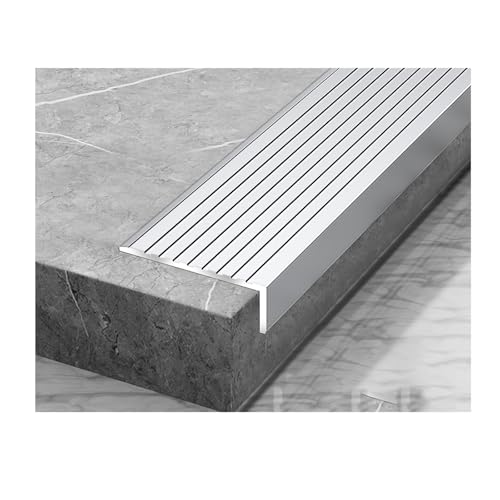 L-förmige Kantenkanten-Verkleidung, Aluminium, Treppenkantenschutz, Sicherheitsstufen, Verkleidung für Innen- und Außenbereich, Fliesen, Holz, Metall, Treppen L-förmige Kantenkanten-Verkleidung, Aluminium, Treppenkantenschutz, Sicherheitsstufen, Verkleidung für Innen- und Außenbereich, Fliesen, Holz, Metall, Treppen von Generisch