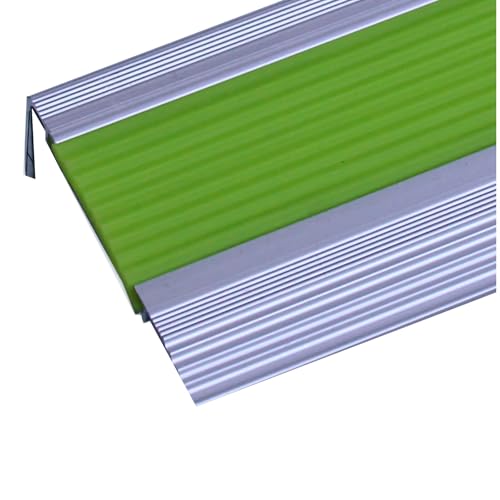 L-förmige Treppenkante mit Leuchtstreifen, rutschfester Aluminium-Kantenschutz für sicheres Gehen, ideal für ältere Menschen und Kinder L-förmige Treppenkante mit Leuchtstreifen, rutschfester Aluminium-Kantenschutz für sicheres Gehen, ideal für ältere Menschen und Kinder von Generisch